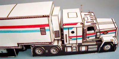 [ABC 1990-21] Mack Super-Liner II Truck-52纸模网 - 海量纸模型图纸下载