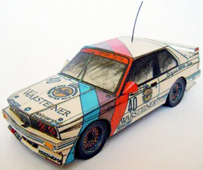 [ABC 1990-23] BMW M3-52纸模网 - 海量纸模型图纸下载