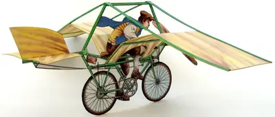 [ABC 1991-01] Jan Tleskac's Flying Wheel-52纸模网 - 海量纸模型图纸下载