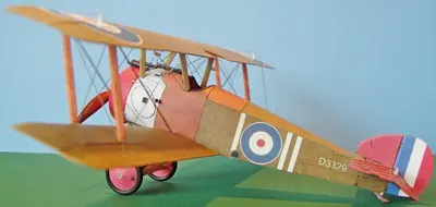 [ABC 1991-04] Sopwith F.1 Camel-52纸模网 - 海量纸模型图纸下载