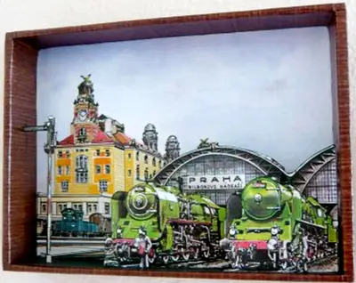 [ABC 1991-13] Prague Wilson Station-52纸模网 - 海量纸模型图纸下载