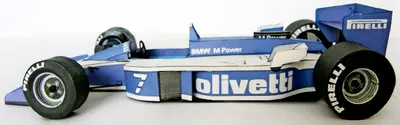 [ABC 1991-14] Brabham BT55-52纸模网 - 海量纸模型图纸下载
