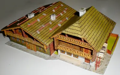 [ABC 1991-24] Farmsteads from Volary-52纸模网 - 海量纸模型图纸下载