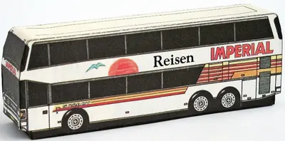 [ABC 1992-02] Luxury Bus Kassbohrer Setra S 228DT-52纸模网 - 海量纸模型图纸下载