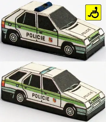 [ABC 1992-02] Police Cars-52纸模网 - 海量纸模型图纸下载