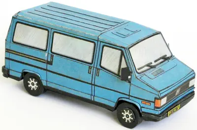 [ABC 1992-06] Fiat Ducato-52纸模网 - 海量纸模型图纸下载
