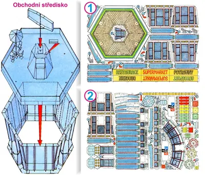 [ABC 1992-07] Shopping Centre-52纸模网 - 海量纸模型图纸下载