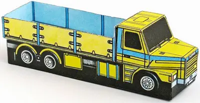 [ABC 1992-12] Scania T 143H-52纸模网 - 海量纸模型图纸下载