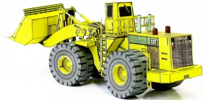 [ABC 1992-13] Caterpillar 992C-52纸模网 - 海量纸模型图纸下载