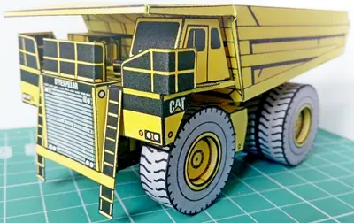 [ABC 1992-14] Caterpillar 785-52纸模网 - 海量纸模型图纸下载