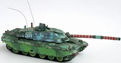 [ABC 1992-20-21] British MBT Challenger Tank-52纸模网 - 海量纸模型图纸下载