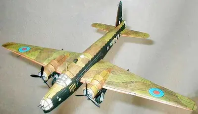 [ABC 1992-23] Vickers Wellington Mk Ic-52纸模网 - 海量纸模型图纸下载
