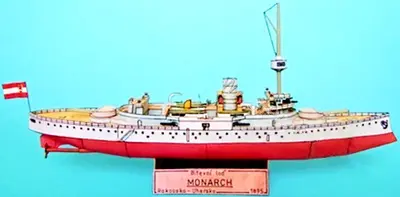 [ABC 1993-02] Battleship Monarch-52纸模网 - 海量纸模型图纸下载