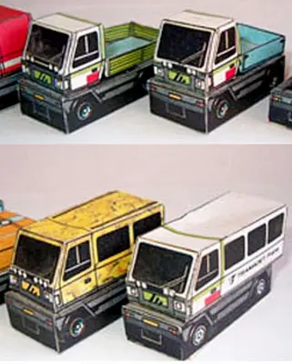 [ABC 1993-02] Terrier 4x4 and Terrier 4x2-52纸模网 - 海量纸模型图纸下载