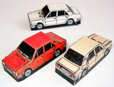 [ABC 1993-16] Skoda 130-52纸模网 - 海量纸模型图纸下载