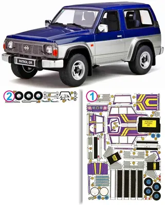 [ABC 1994-03] Nissan Patrol GR-52纸模网 - 海量纸模型图纸下载