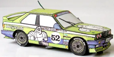 [ABC 1994-07] BMW M3-52纸模网 - 海量纸模型图纸下载