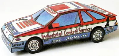 [ABC 1994-09] Ford Sierra XR4i-52纸模网 - 海量纸模型图纸下载
