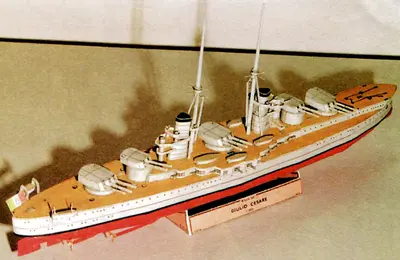 [ABC 1994-10-11] Battleship Giulio Cesare-52纸模网 - 海量纸模型图纸下载
