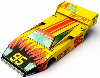 [ABC 1994-10] Slot Car Body Alfa-52纸模网 - 海量纸模型图纸下载