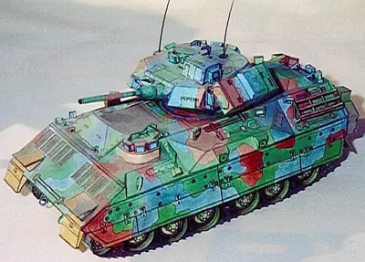 [ABC 1994-13-14] M2 Bradley-52纸模网 - 海量纸模型图纸下载