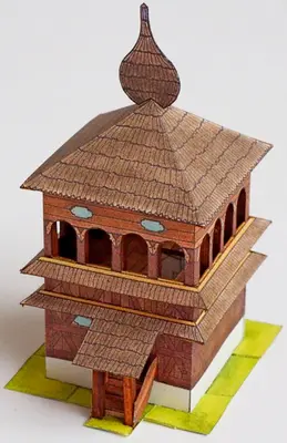 [ABC 1994-13] Belfry from Hronsek-52纸模网 - 海量纸模型图纸下载