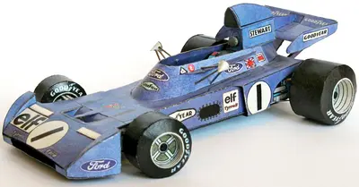 [ABC 1994-16] Tyrrell Ford 005-52纸模网 - 海量纸模型图纸下载