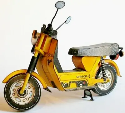 [ABC 1994-21] Simson SR 50-52纸模网 - 海量纸模型图纸下载