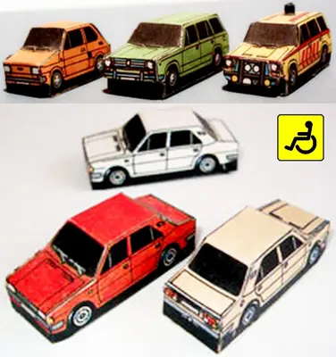 [ABC 1995-03] VAZ 2102, Fiat 126, MTX 1600 and Skoda 130-52纸模网 - 海量纸模型图纸下载