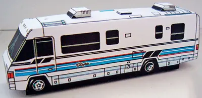 [ABC 1995-08] Winnebago Chieftain-52纸模网 - 海量纸模型图纸下载