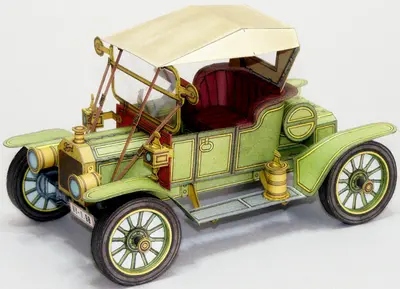 [ABC 1995-16] Ford Model T 1908-52纸模网 - 海量纸模型图纸下载