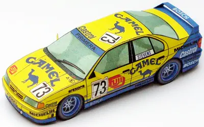[ABC 1995-17] Nissan Primera Camel-52纸模网 - 海量纸模型图纸下载