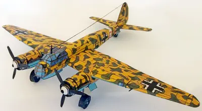 [ABC 1995-18] Junkers Ju 88 A-10-52纸模网 - 海量纸模型图纸下载