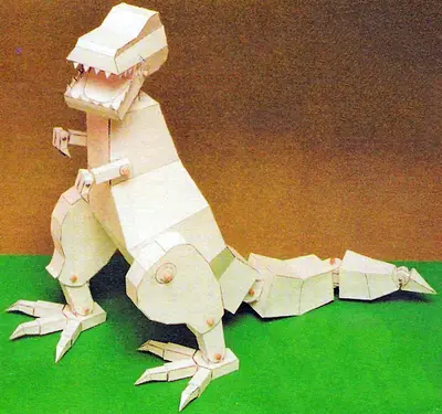 [ABC 1995-19] Tyrannosaurus-52纸模网 - 海量纸模型图纸下载