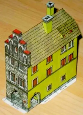 [ABC 1996-03] MPR.1 - Gothic House No.4-52纸模网 - 海量纸模型图纸下载