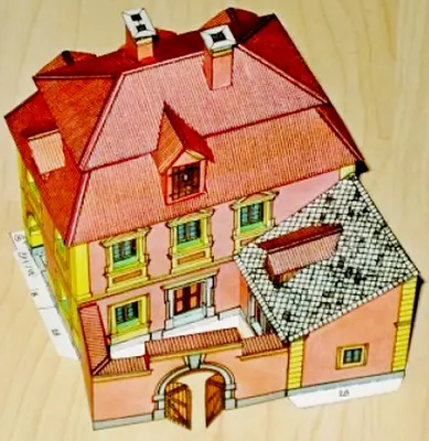 [ABC 1996-05] MPR.1 - House No.2-52纸模网 - 海量纸模型图纸下载