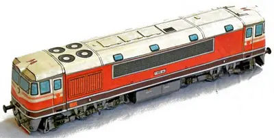 [ABC 1996-06] Diesel Locomotive T 679.020-52纸模网 - 海量纸模型图纸下载