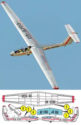 [ABC 1996-09] Let L-23 Super Blanik Glider-52纸模网 - 海量纸模型图纸下载