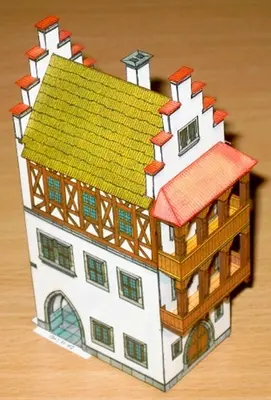 [ABC 1996-12] MPR.1 - House No.9-52纸模网 - 海量纸模型图纸下载