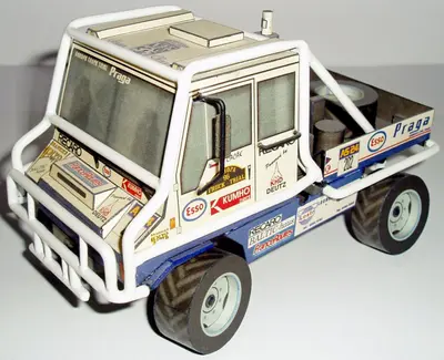 [ABC 1996-12] Praga Truck-Trial-52纸模网 - 海量纸模型图纸下载