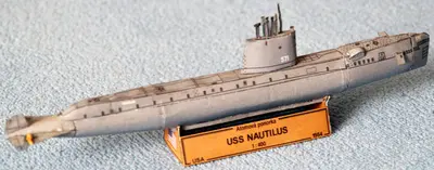 [ABC 1996-15] Nuclear Submarine USS Nautilus-52纸模网 - 海量纸模型图纸下载