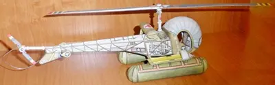 [ABC 1996-18] Bell 47G-H-13 Sioux Helicopter-52纸模网 - 海量纸模型图纸下载