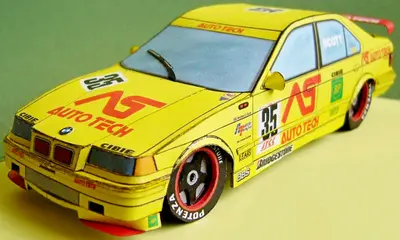 [ABC 1996-24] BMW 320i Auto Tech-52纸模网 - 海量纸模型图纸下载