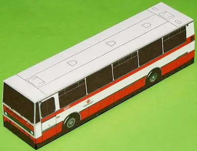 [ABC 1996-25] Karosa B732 Bus-52纸模网 - 海量纸模型图纸下载