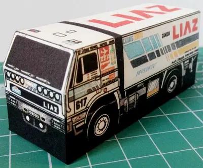 [ABC 1997-03] Liaz 151.154 Truck-52纸模网 - 海量纸模型图纸下载