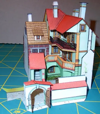 [ABC 1997-04] MPR.2 - Set A of the Eastern Block - Houses No.33 and 34-52纸模网 - 海量纸模型图纸下载