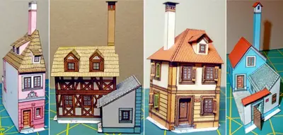 [ABC 1997-05] MPR.2 - Houses No.36, 35, 37-52纸模网 - 海量纸模型图纸下载