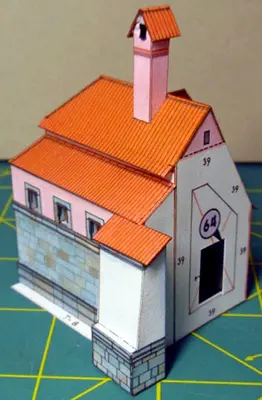 [ABC 1997-12] MPR.2 - Set D of the Northern Block - Houses No.38, 39, 40-52纸模网 - 海量纸模型图纸下载