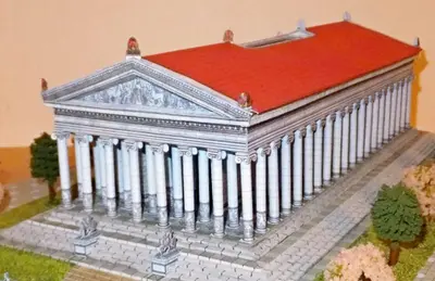 [ABC 1997-14-16] Temple of Artemis at Ephesus-52纸模网 - 海量纸模型图纸下载