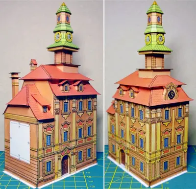 [ABC 1997-19] MPR.2 - Set G of the Town Hall Block - Town Hall No.50-52纸模网 - 海量纸模型图纸下载